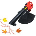 Grafner 3in1 Laubsauger 3500 Watt Saug-, Blas- und Häckselfunktion Laubbläser