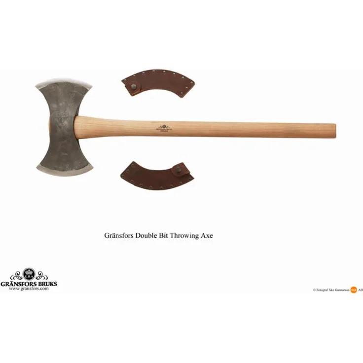 Gränsfors Doppelschneidige Wurfaxt Größe 74cm