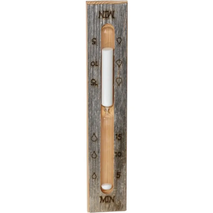 Sauna Sanduhr 15 min. Exquisit urige Optik