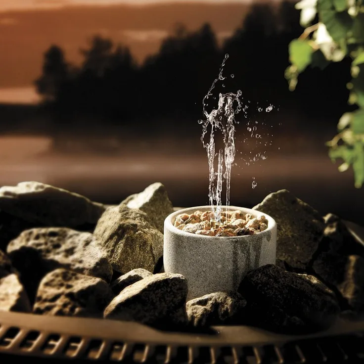 Hukka Saunatroikka - Springbrunnen für den Saunaofen