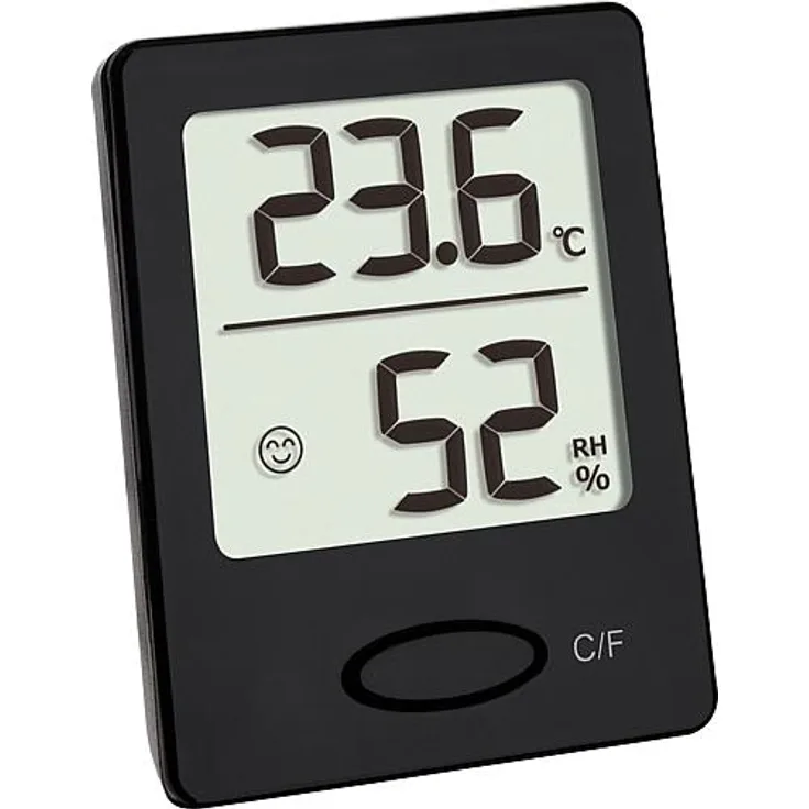 Thermo-Hygrometer 30.5041.01 schwarz