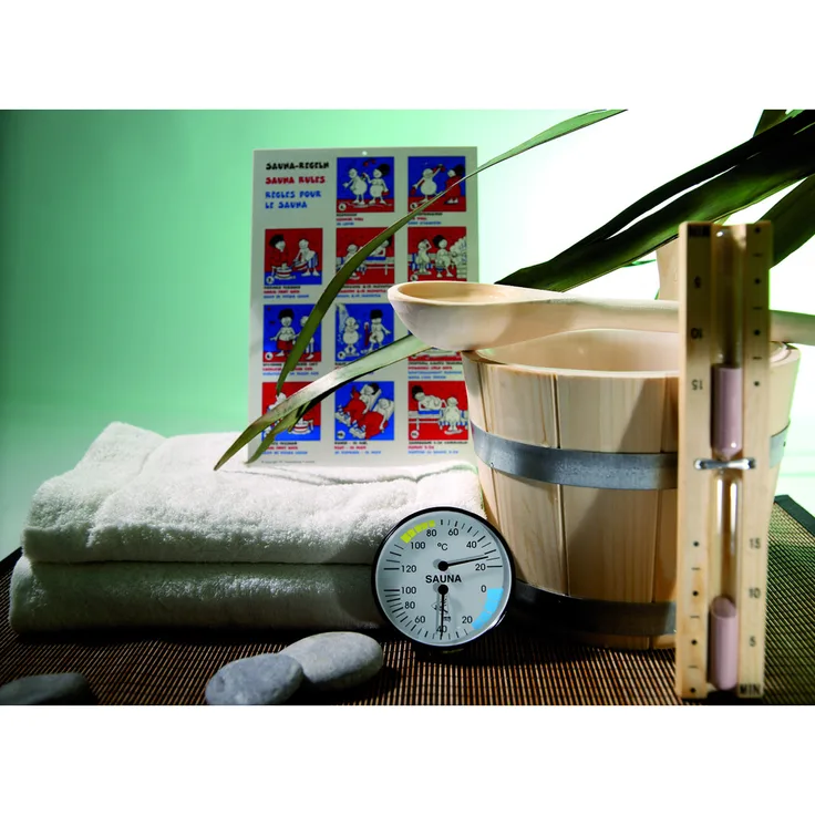 KARIBU Sauna Classic 6-teiliges Zubehörset