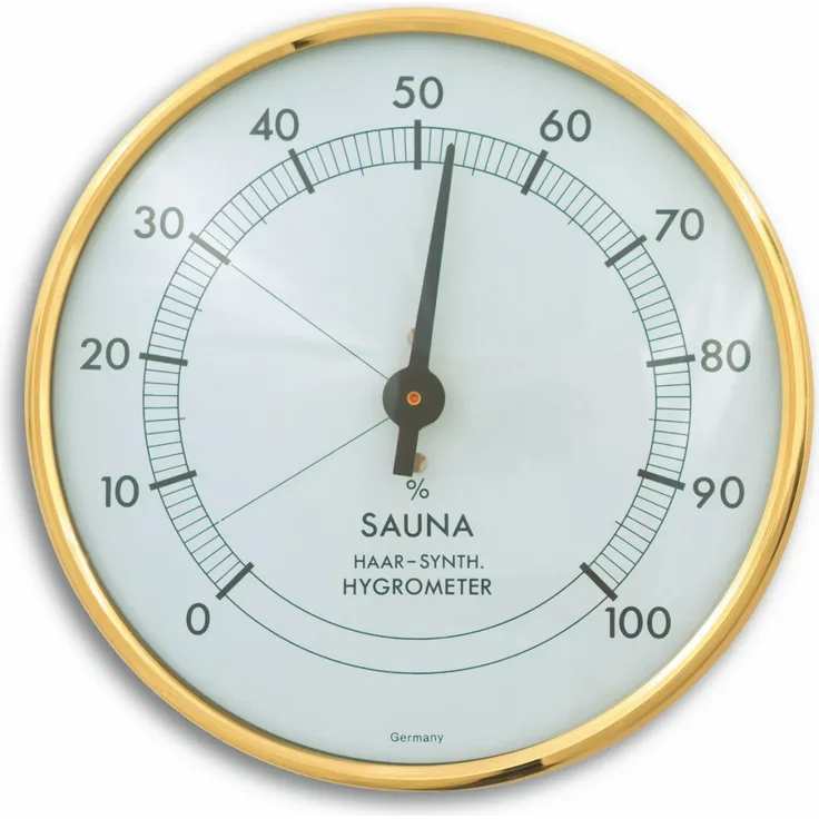 TFA 40.1003 Analoges Sauna-Hygrometer mit Metallring