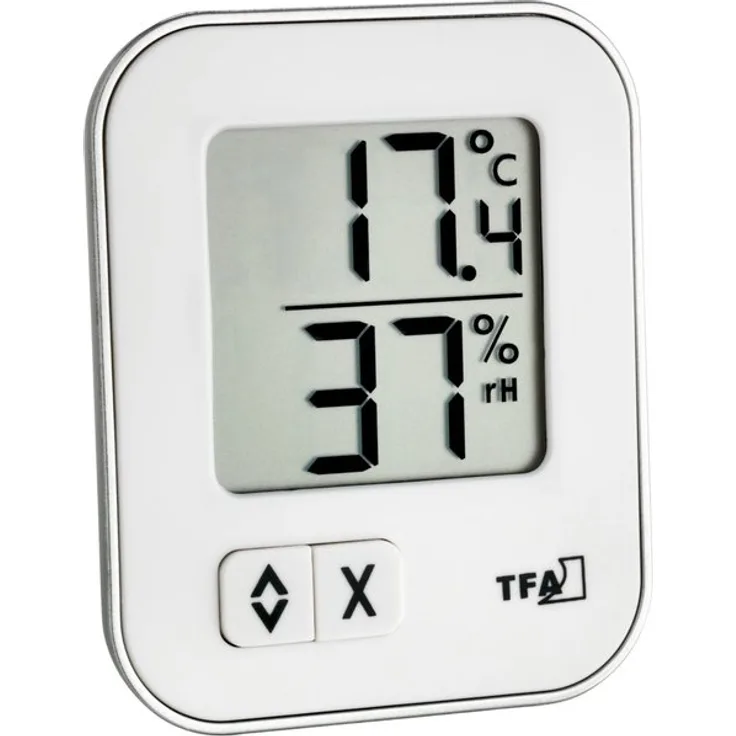 TFA - Digitales Thermo-Hygrometer MOXX 30.5026 - weiß schwarz