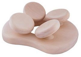 Halu Sauna Holzkissen aus Espenholz