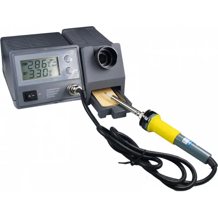 ChiliTec Digitale Lötstation Digi-931 regelbar 150-450°C mit Schwamm und Lötkolbenständer