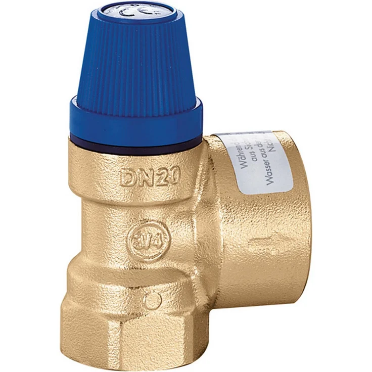 Caleffi Membran-Sicherheitsventil 1/2, 6 bar – Bild 1