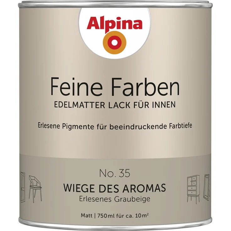 Alpina Feine Farben Lack No. 35 Wiege des Aromas – Bild 1