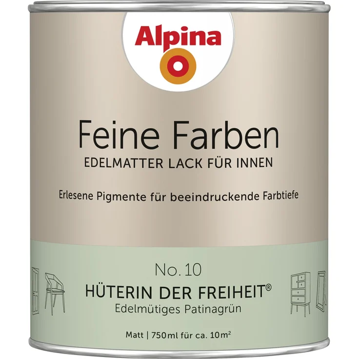 Alpina Feine Farben Lack No. 10 Hüterin der – Bild 1