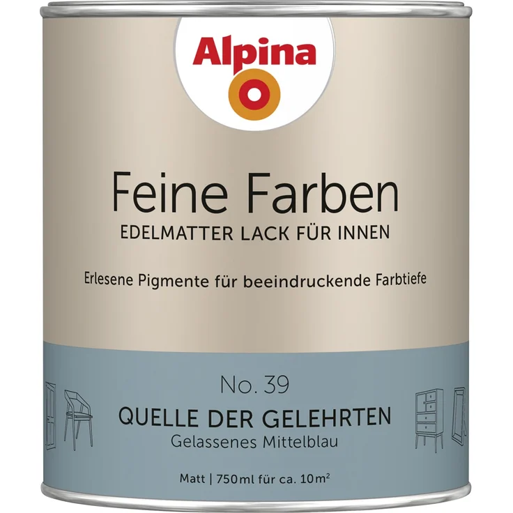 Alpina Feine Farben Lack No. 39 Quelle der – Bild 1