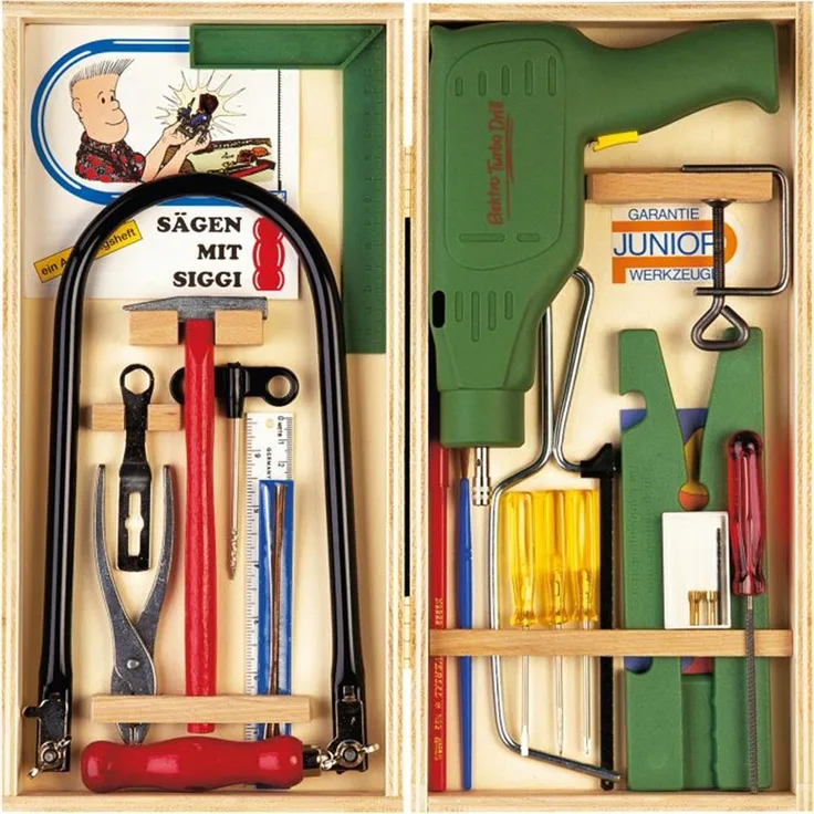 Peter Bausch GmbH & Co. KG PEBARO Laubsägeschrank mit Bohrmaschine