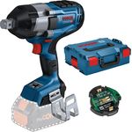 Bosch Professional GDS 18V-1050 HC Akku-Drehschlagschrauber BITURBO Anziehmoment 1050 Nm Losbrechmoment 1700 Nm in L-BOXX