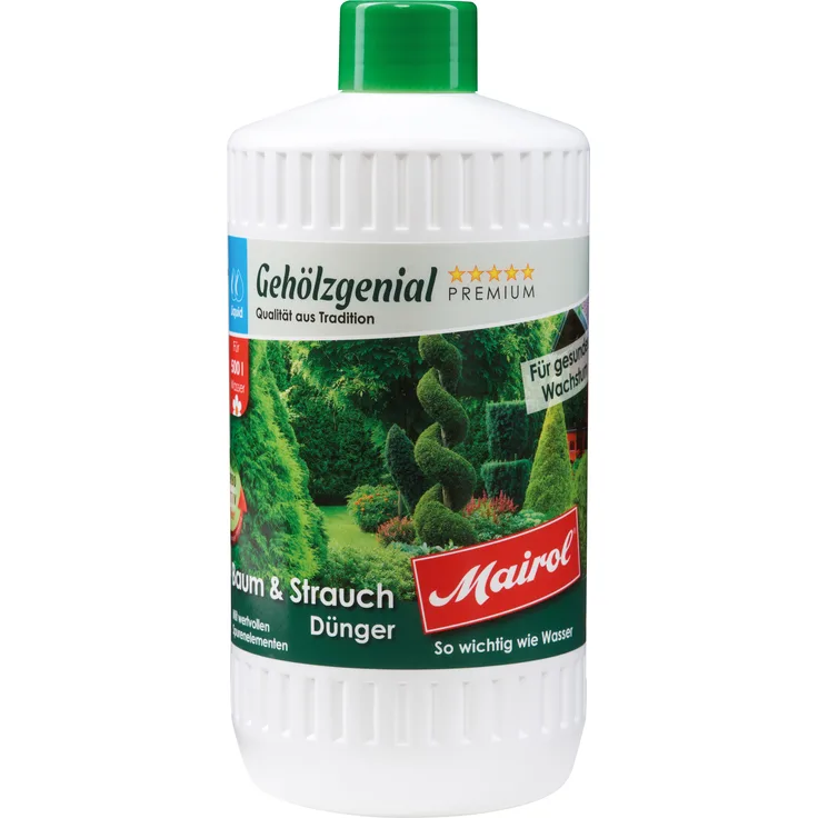 MAIROL Baum- und Strauch-Dünger Liquid, 1 Liter, Gehölzgenial