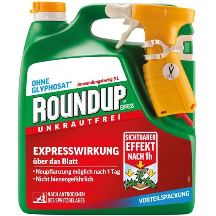 ROUNDUP AC Unkrautfrei Spr&uumlhsystem 3 l