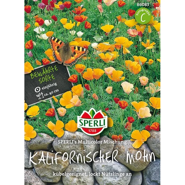 Goldmohn SPERLIs Multicolor Mischung
