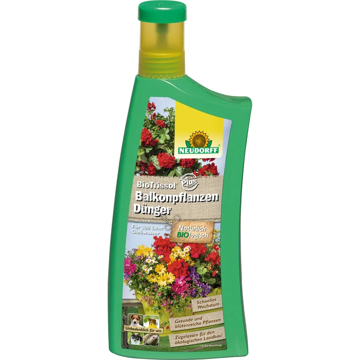 NEUDORFF BioTrissol® Plus BalkonpflanzenDünger, flüssig, 1,0 Liter