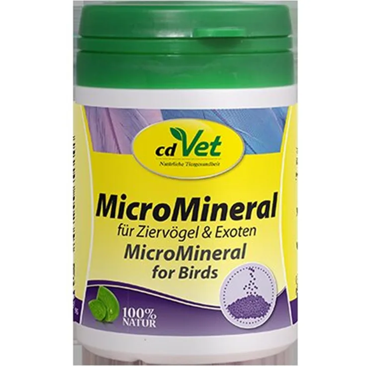 CDVet MicroMineral für Ziervögel & Exoten 60g