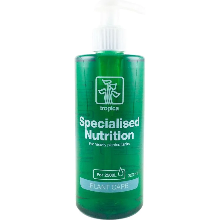 Tropica Specialised Nutrition Dünger 300ml Flasche Düngung für Aquarienpflanzen – Bild 1