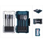 Makita Flachfräsbohrer Set 8 tlg. ( E-08698 ) für Holz 12 / 14 / 16 / 18 / 20 / 22 / 25 / 32 mm