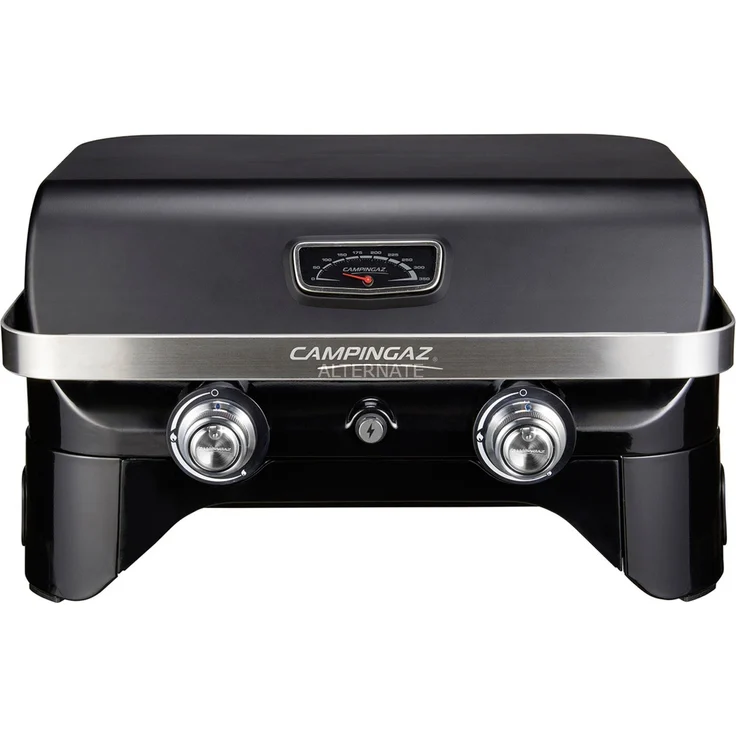 Campingaz Gasgrill Attitude 2100 LX Grill, schwarz, mit Culinary Modular System, 58 x 36 cm Grillfläche – Bild 1