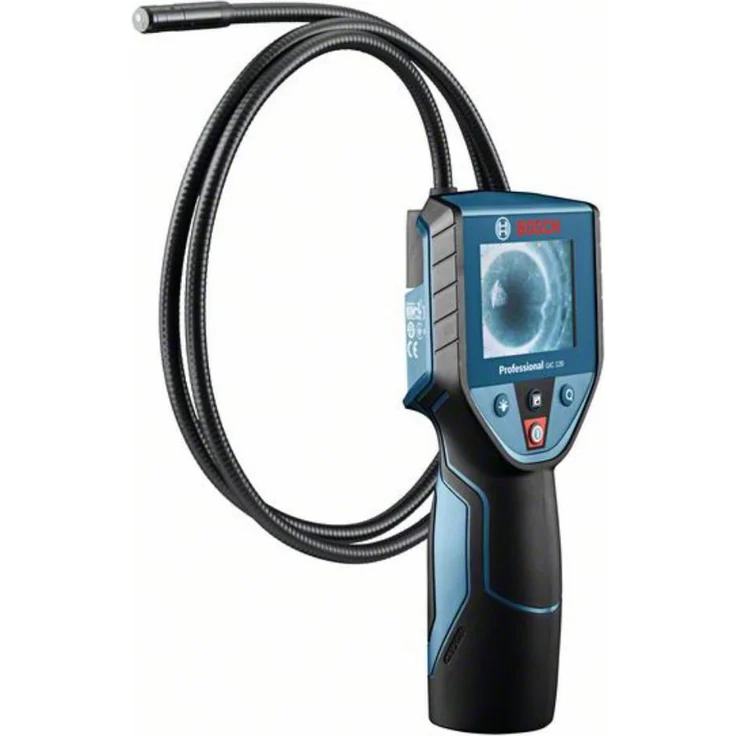 Bosch Professional Inspektionskamera GIC 120 2,7'' blau/schwarz inkl. Batterien 120 cm – Bild 1