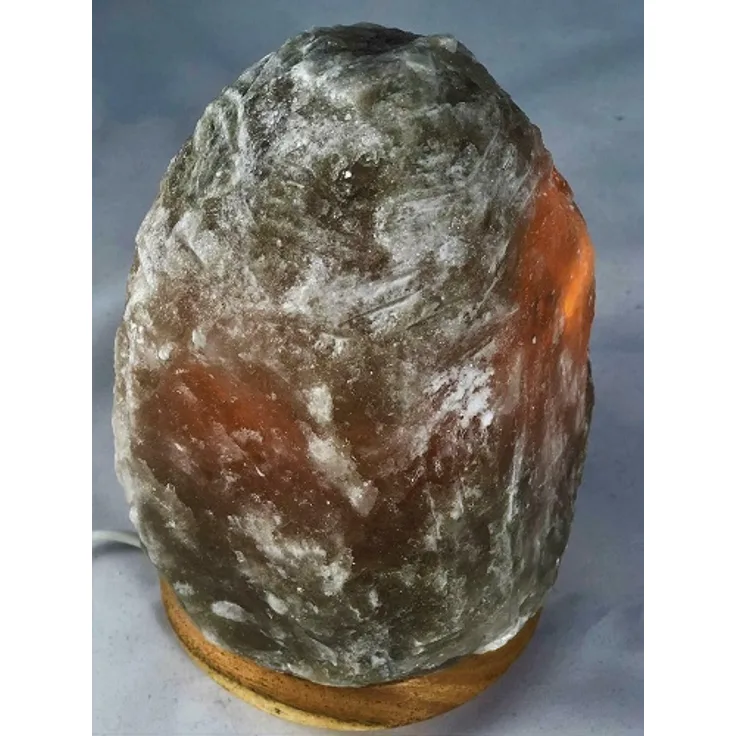 Salzkristall Lampe Salzlampe Grey 2-3 kg