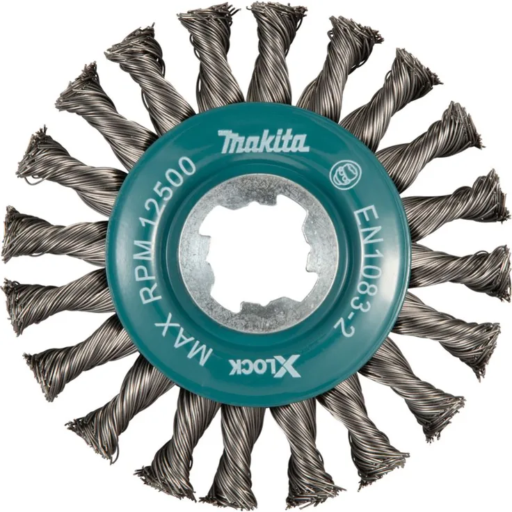 Makita Rundbürste 115 mm Metall X-LOCK D-73405