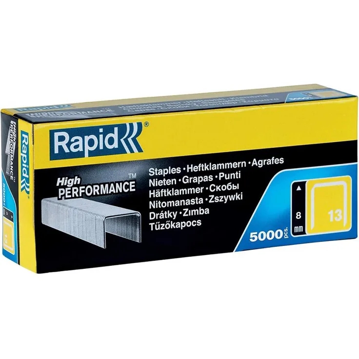 Rapid Klammern 13/8 mm galv. Box, 5 M