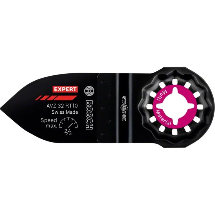 Bosch Professional Expert Sanding Finger Fine AVZ 32 RT10 Schleifplatte für Multifunktionswerkzeuge, 32 x 50 mm – Bild 1