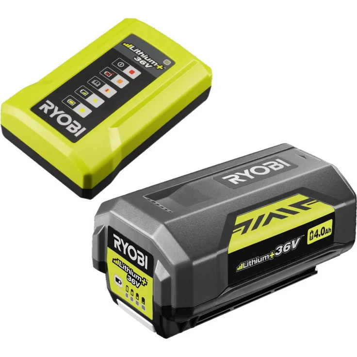 Ryobi RY36BC17A-140 36V Akku-Starterset mit 4,0 Ah Akku + Ladegerät