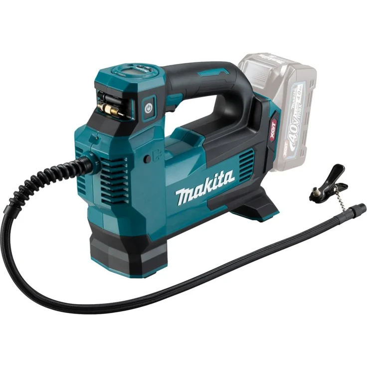 Makita Akku-Kompressor 11,1 bar 40V max. ohne Akku ohne Ladegerät MP001GZ – Bild 1