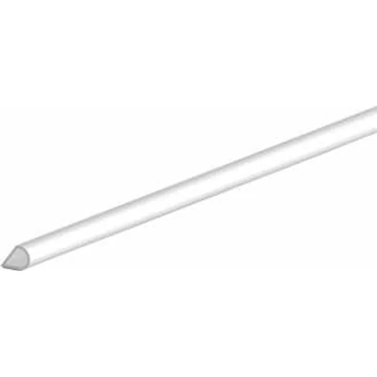 Ellen FF-Türanschlagdichtung 25m Tropfendichtung232 selbstklSI br, Br 9,5 mm x H 6,5 mm, Silikon