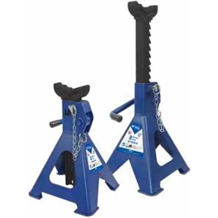 Brilliant Tools Unterstellböcke (Paar) mit Schnellentriegelung, 2 Tonnen
