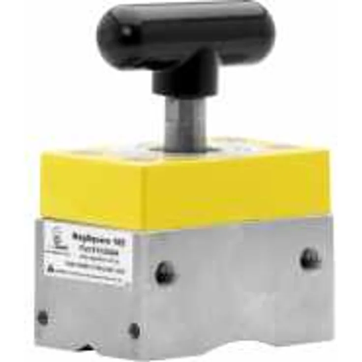 ELMAG MAGSWITCH Magnet-Anschlagblock MS 165 lxbxh 48x31x65 mm, Haltekraft 68 kg, 'ON/OFF schaltbar'