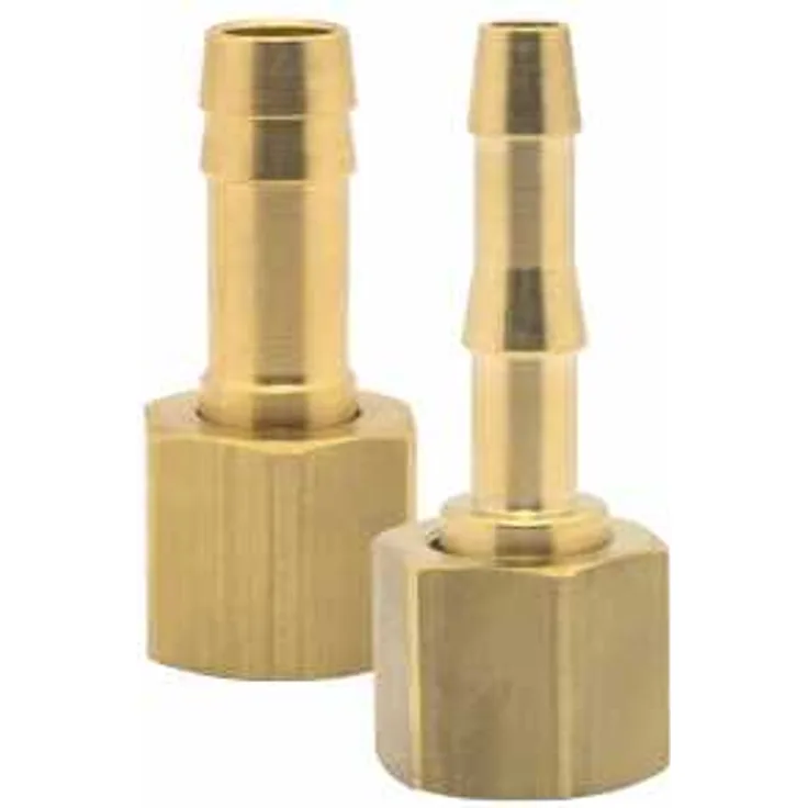 ELMAG Schlauchtülle mit Überwurfmutter IG 3/8', 9 mm, Messing 1 Stk. Packung - SB