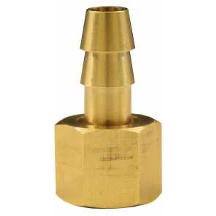 ELMAG Schlauchtülle mit Überwurfmutter IG 1/2', 9 mm, Messing