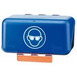 Gebra Aufbewahrungsbox SECU Mini Standard, für Augenschutz, blau
