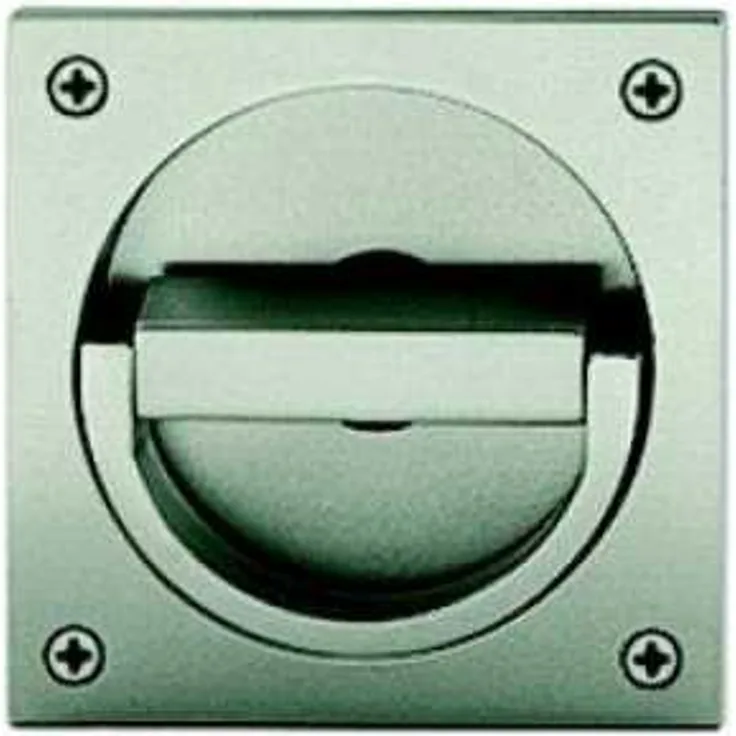 FSB ZT-Schiebetürmuschelgriff, oL, Vierkant 8 mm, DL-R, ALU, Mod. 4204, elox. F1