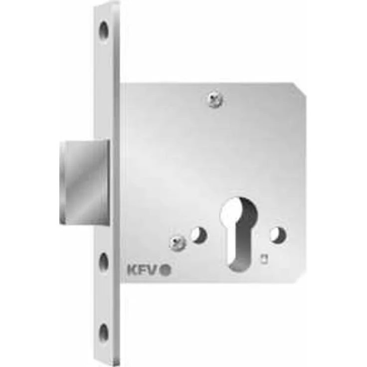 KFV ZT-Einsteckriegelschloss, WC, D55, 20kt, DL/DR
