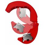 Knipex BiX Schneider für Kunststoffrohre und Dichthülsen 72 mm, 90 22 10 BK