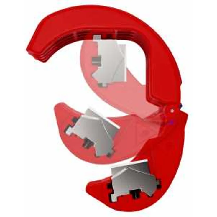 Knipex BiX Schneider für Kunststoffrohre und Dichthülsen 72 mm, 90 22 10 BK