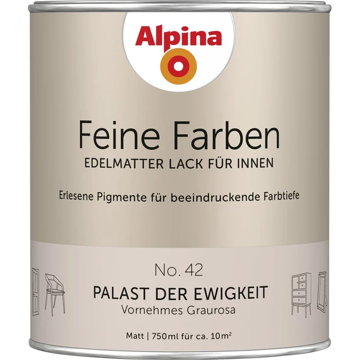 Alpina Feine Farben Lack No. 42 Palast der – Bild 1