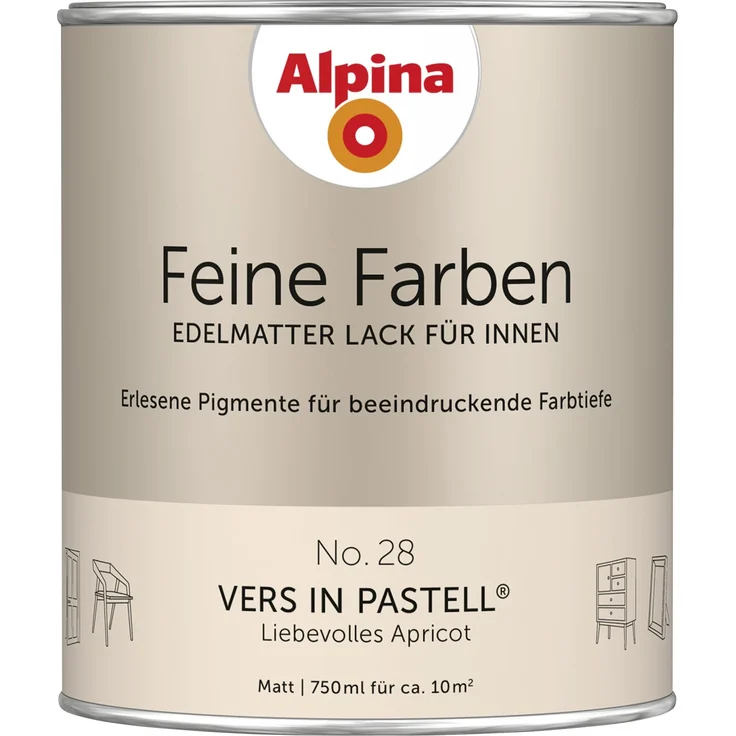Alpina Feine Farben Lack No. 28 Vers in Pastell – Bild 1
