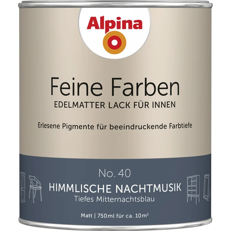 Alpina Feine Farben Lack No. 40 Himmlische – Bild 1