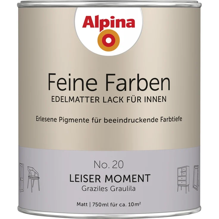 Alpina Feine Farben Lack No. 20 Leiser Moment – Bild 1