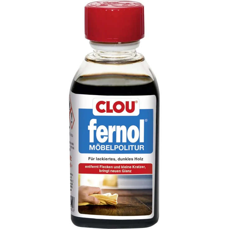 Clou fernol Möbelpolitur 150ml dunkel – Bild 1