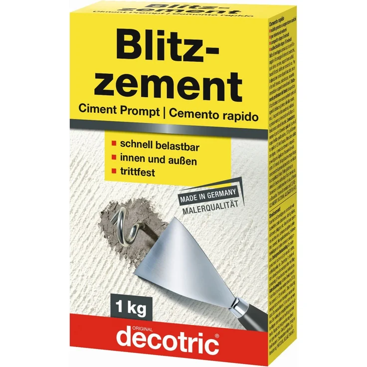 Decotric Blitzzement grau, 1 kg