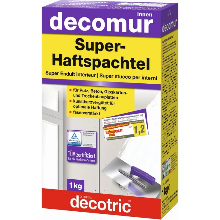 Decotric Super-Haftspachtel Decomur 1 kg