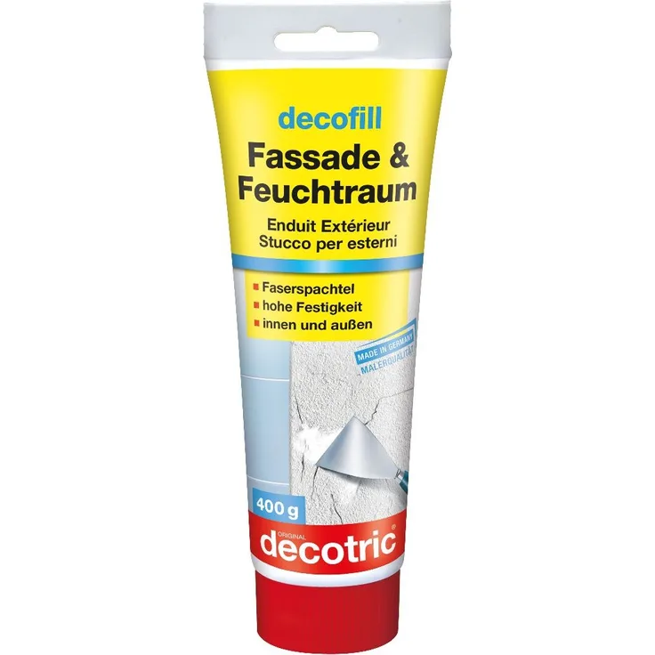 Decotric decofill Fassade und Feuchtraum Spachtel,