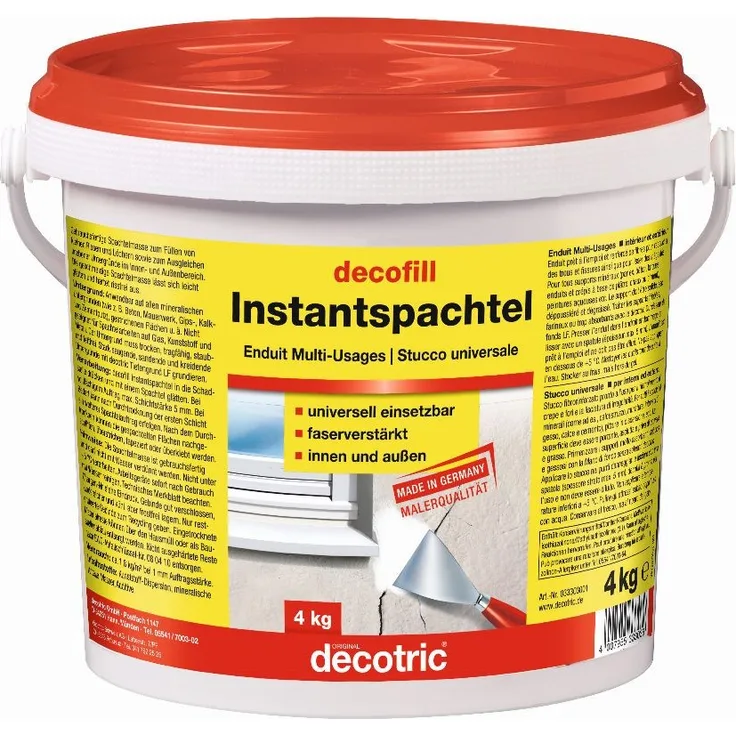 Decotric decofill instant 4 kg